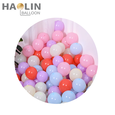 Globo de macarrón pastel de 5 pulgadas